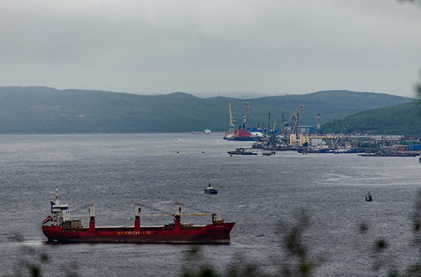 Вид на залив